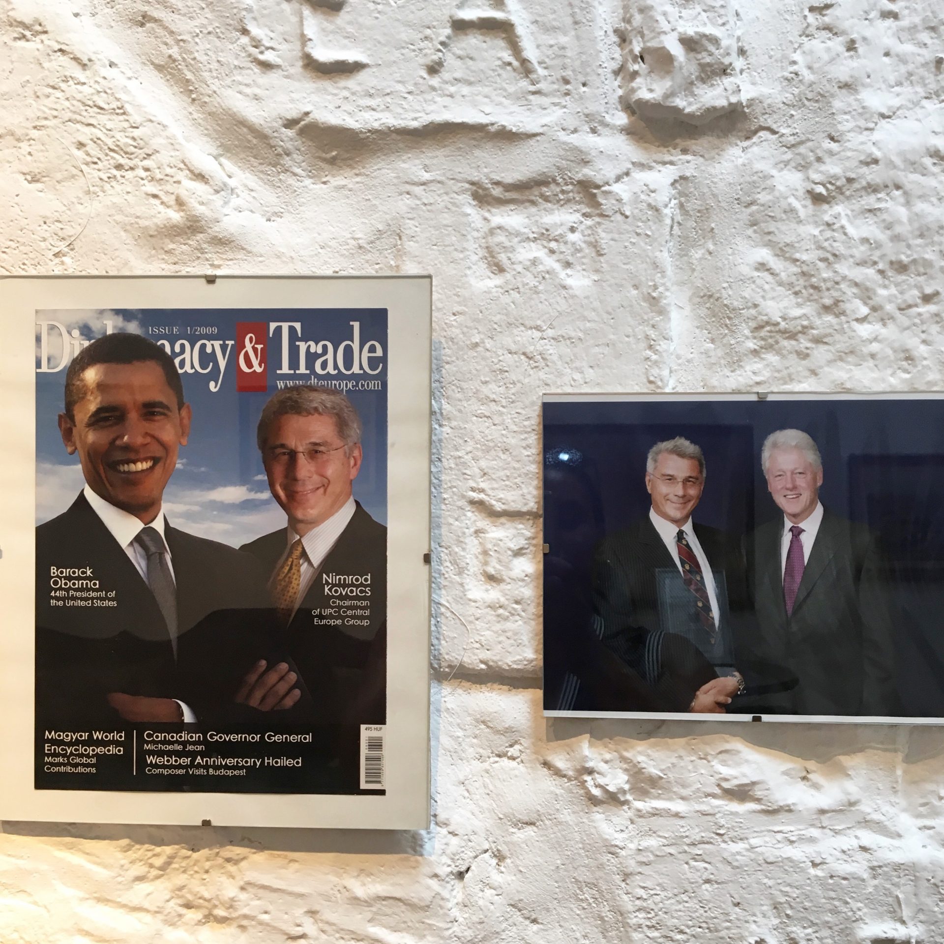 Nimród with Past U.S. Presidents